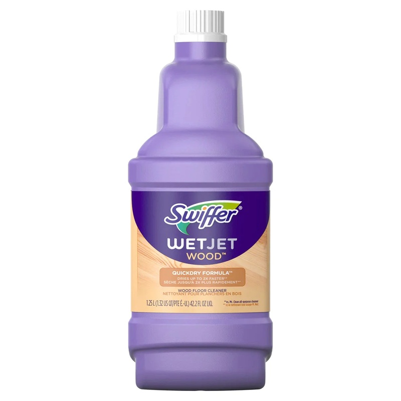 Swiffer WetJet Wood Floor Cleaner Solution Refill 42.2 fl oz
