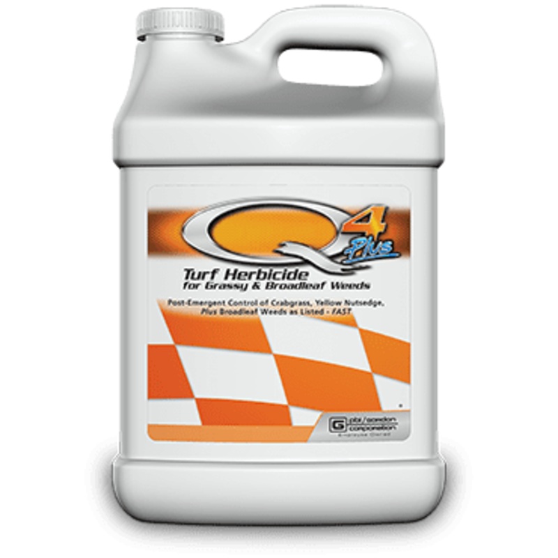 Gordon’s Q4 Plus Turf Herbicide for Grassy & Broadleaf Weeds 2.5 Gallons