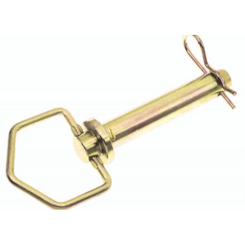 Speeco Special Products Swivel Handle Hitch Pin & Clip – Yellow Zinc, 1/2 x 6-1/4