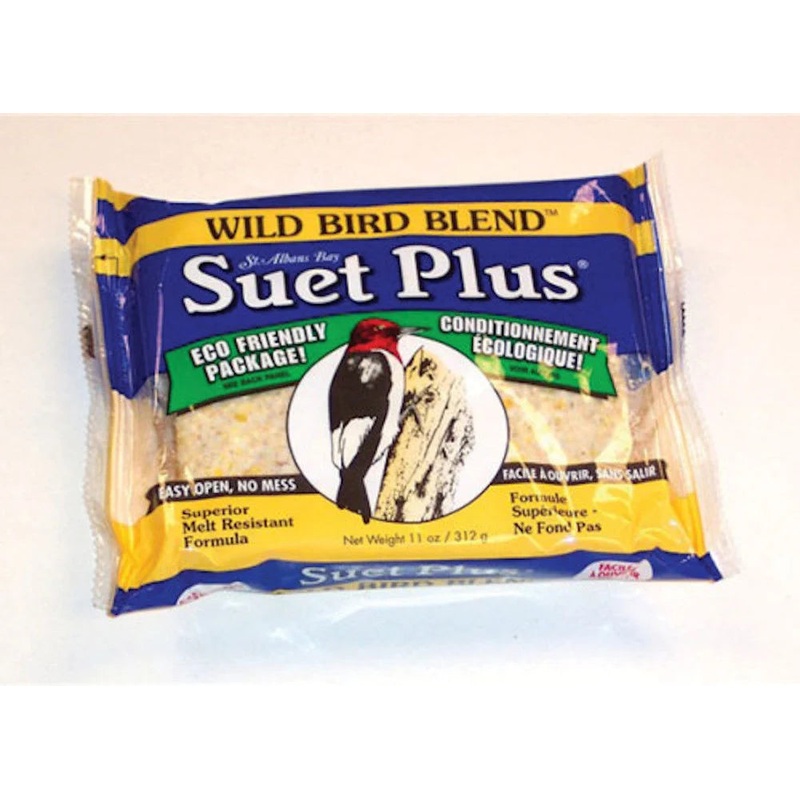 Wildlife Sciences Wild Bird Plus Suet Cake – 11 Oz.