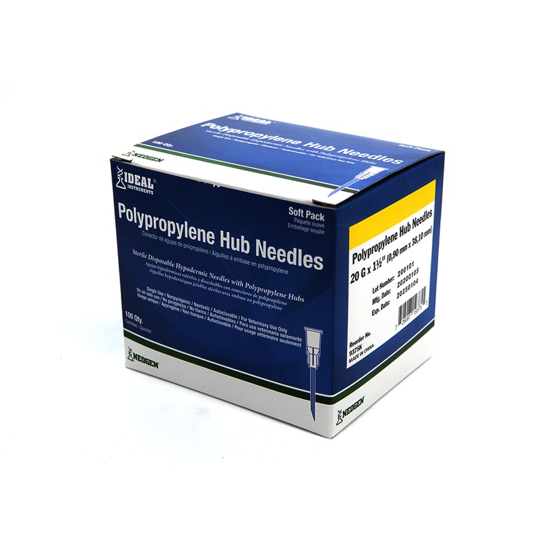 Ideal Polypropylene Hub Needle