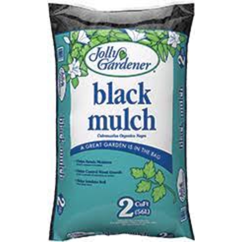 Jolly Gardener Black Mulch|2 Cu Ft