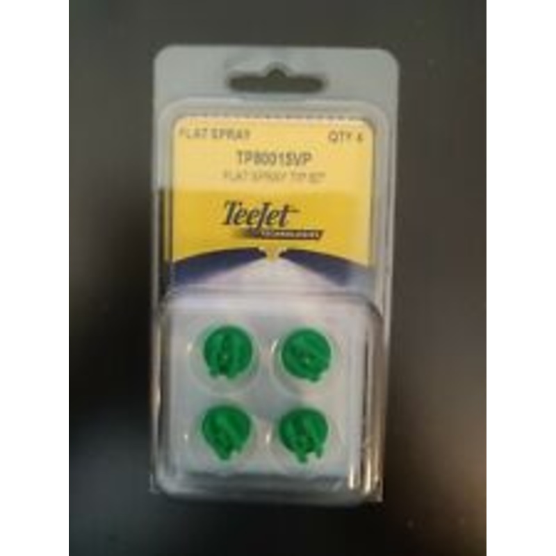 TeeJet Technologies 4-Pack Flat Spray VisoFlo Tip Green