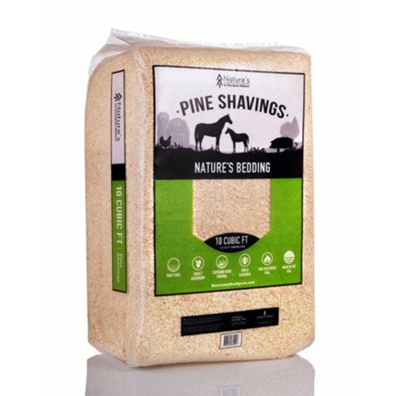 Woodgrain Millwork Nature’s Pine Shavings 10 cubic foot