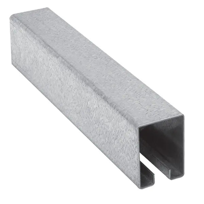 Western Product Of Indiana Plain Box Rail 8 ft, 2/8′