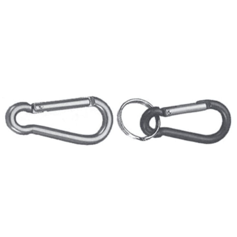 Baron Bright Aluminum Spring Link 5/16 in. Dia. x 3-1/8 in. L