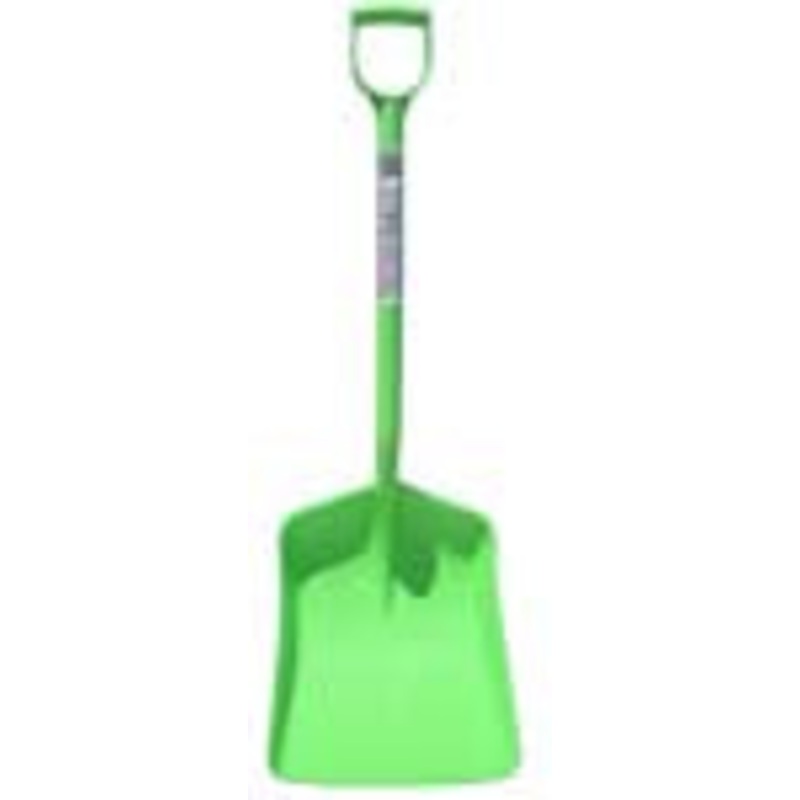 Tuff Stuff Products Ps-Gr Heavy Duty Plastic Shovel, Green