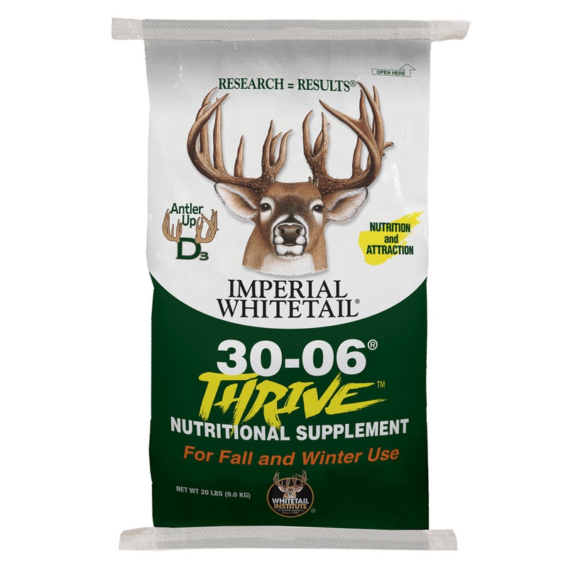 Whitetail Institute 30-06 Thrive Rut Supplement  20 Lbs