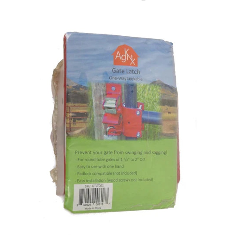 Agralink 1-Way Lockable Gate Latch 1 5/8 to 2