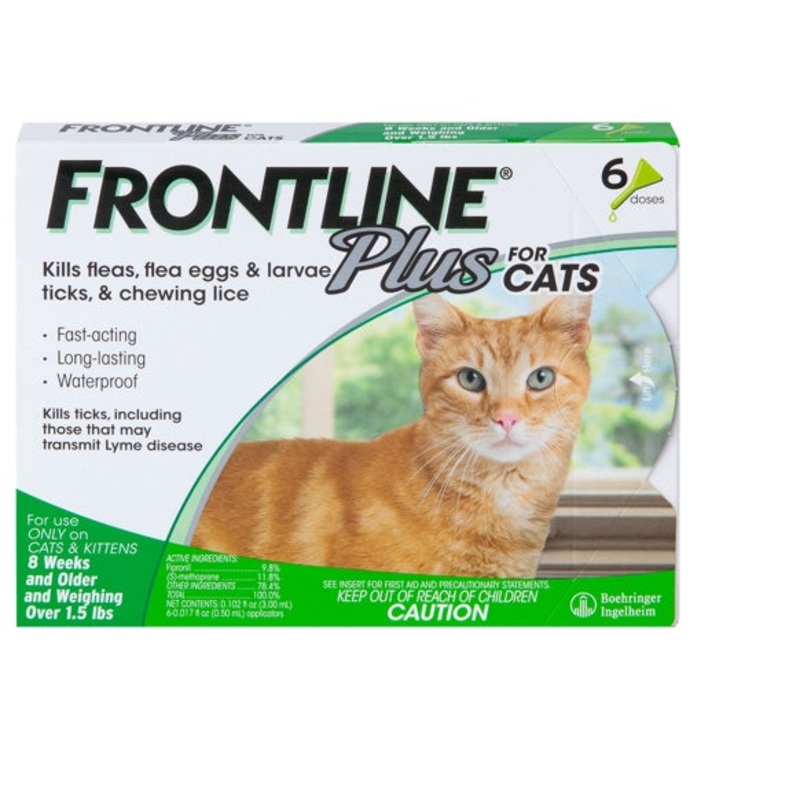 Frontline Plus for Cats 3-Dose