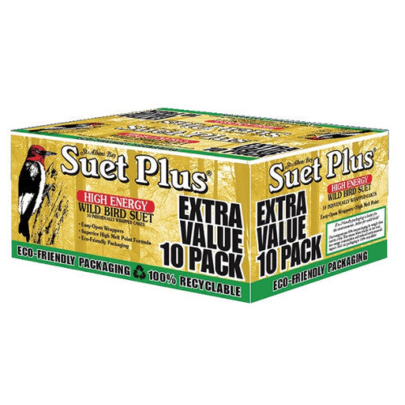 Suet Plus High Energy Wild Bird Suet Cake