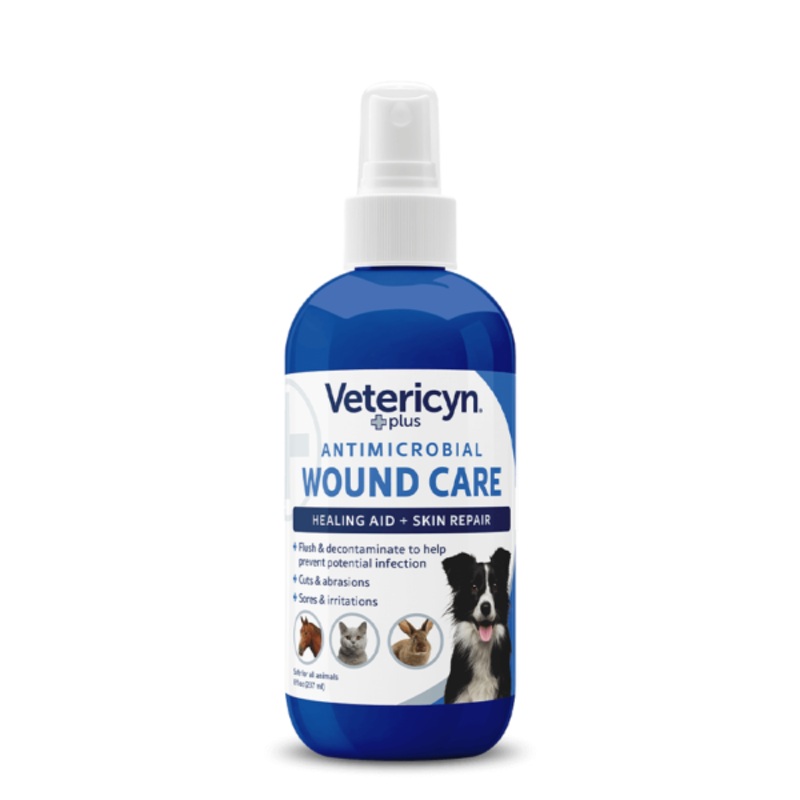 Vetericyn Plus Antimicrobial All Animal Wound and Skin Care 3 oz