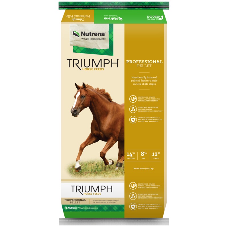 Nutrena Triumph Professional Horse Feed Pellet