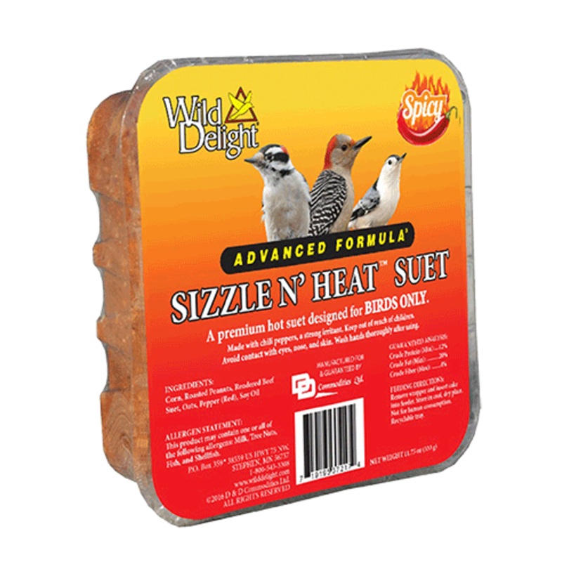 Wild Delight Sizzle N Heat Suet