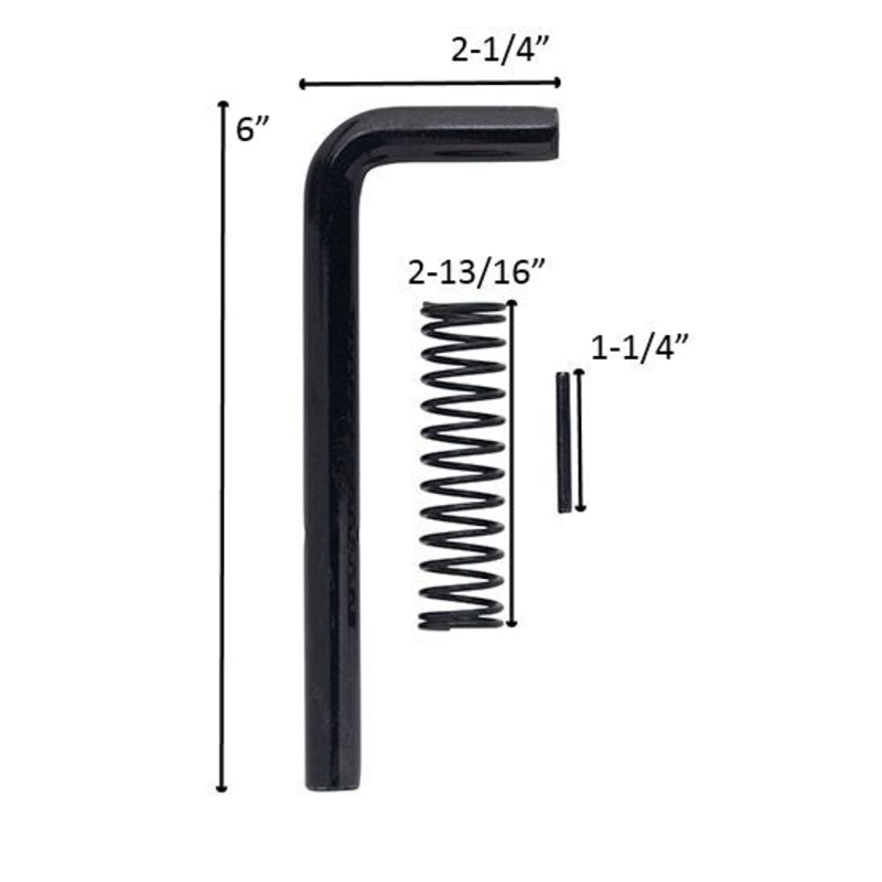 Carry-on Trailer Gate Latch Spring Repair Kit