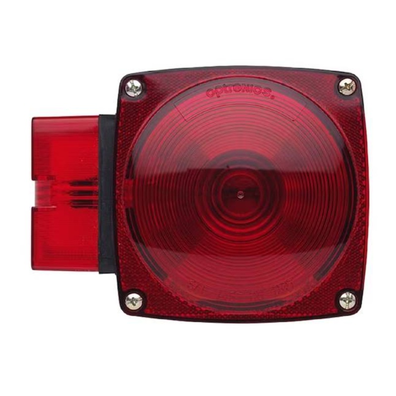 Carry-on Trailer Tail Light, 80 Wide And Over, Left, Road Side
