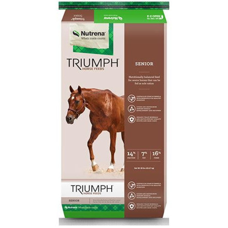 Nutrena Triumph Senior Horse Feed