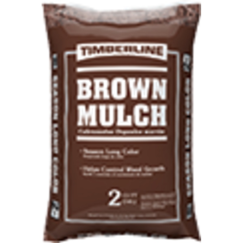 Timberline Brown Mulch|2 cu. ft.