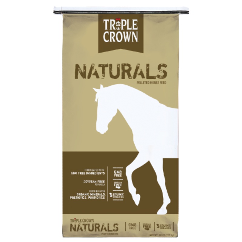 TRIPLE CROWN NATURALS PELLETED HORSE FEED