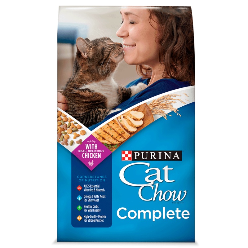Purina Cat Chow Complete with Real Chicken Dry Cat Food