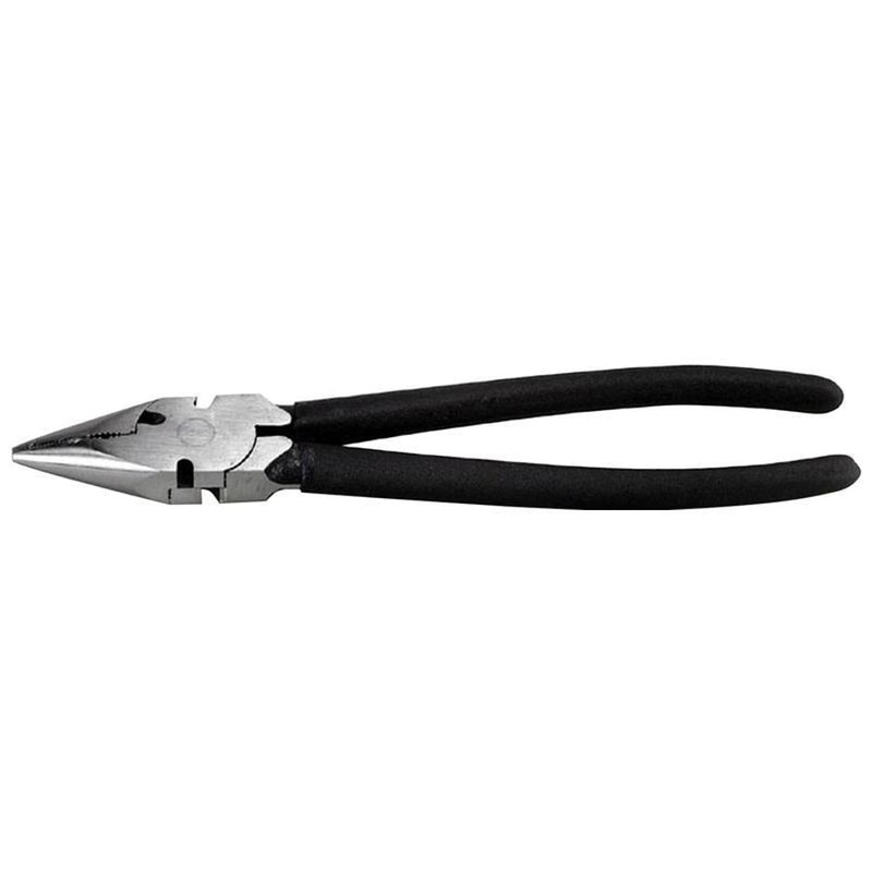 ROUND NOSE PLIERS|10 INCH|Black