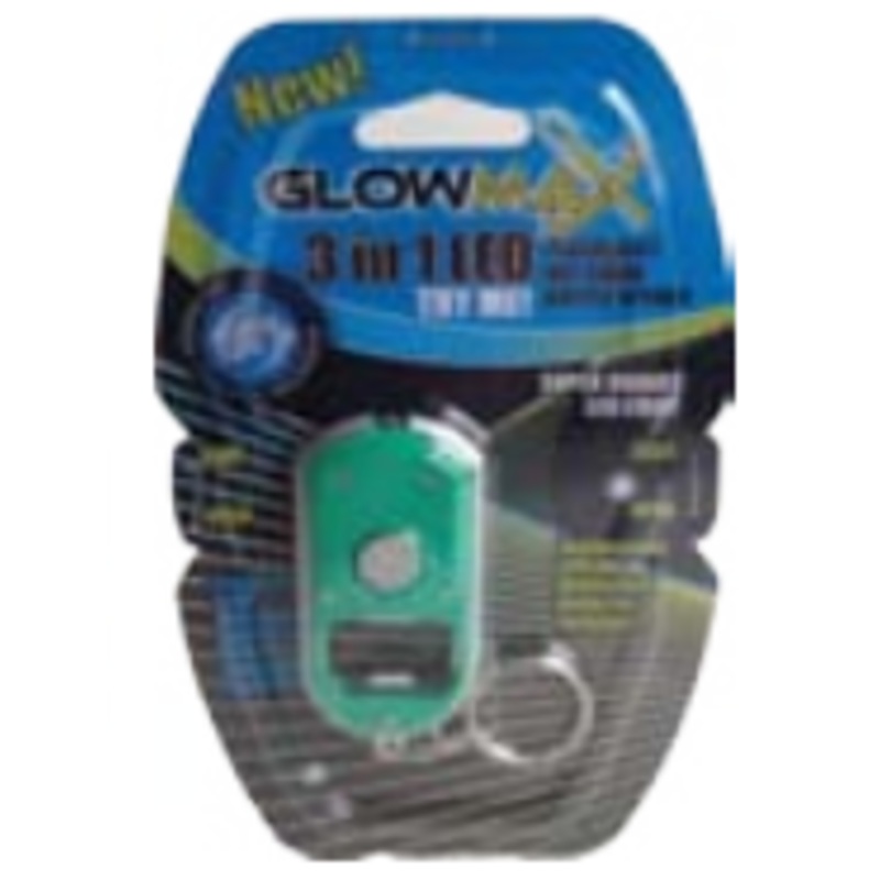 Value Max Products Glow Max 3-in-1 Bottle Opener Key Chain