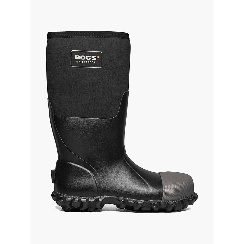 Bogs Mesa Steel Toe Men’s Insulated Waterproof Work Boots Size 9 Black