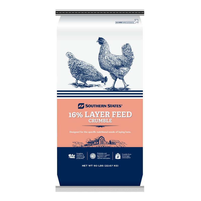 Southern States 16% Layer Feed Crumble